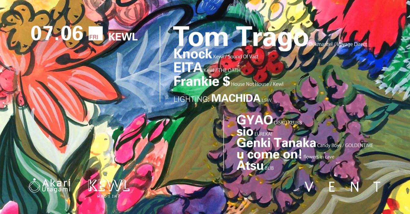 Tom Trago at Kewl - フライヤー表