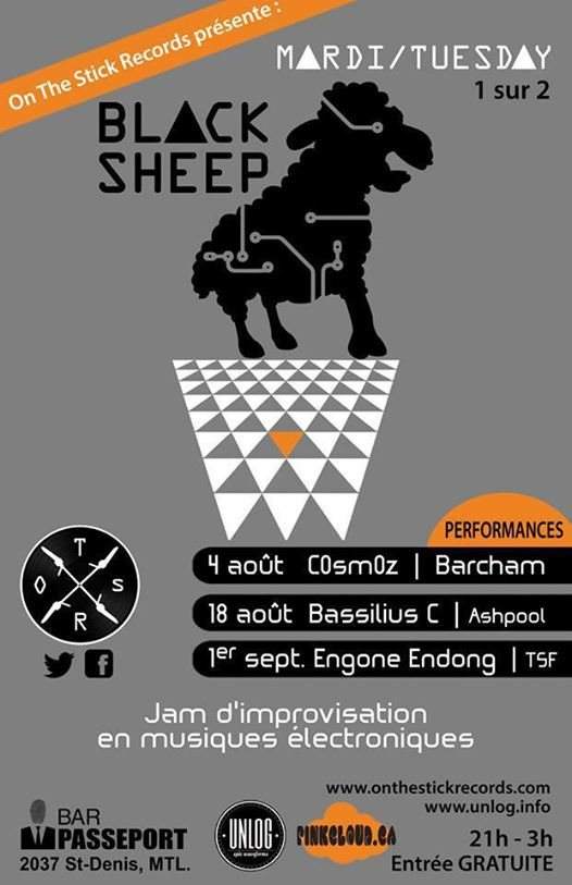 Black Sheep - フライヤー表