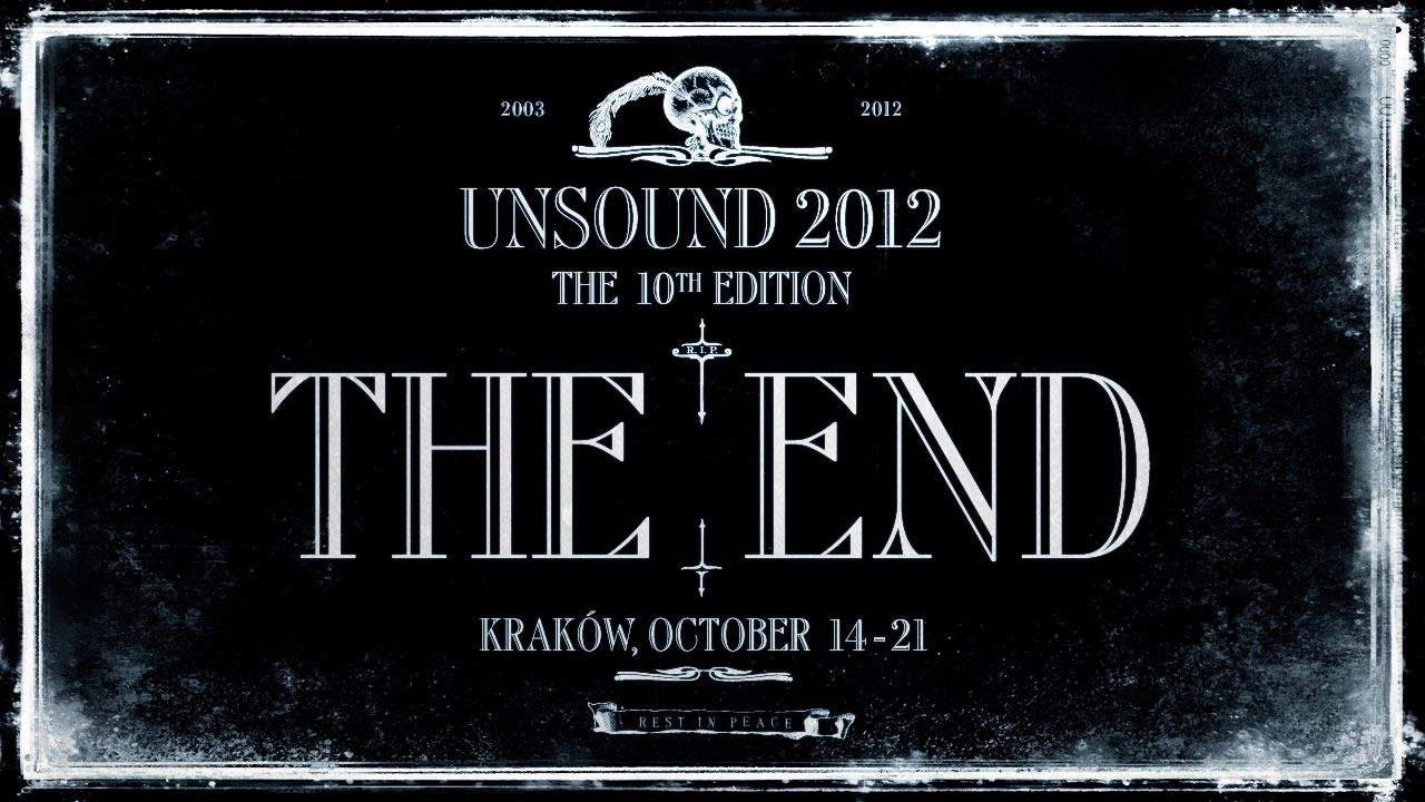 Unsound Festival 2012 - フライヤー表