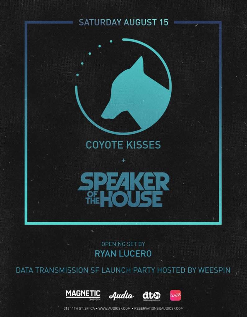Coyote Kisses - フライヤー表