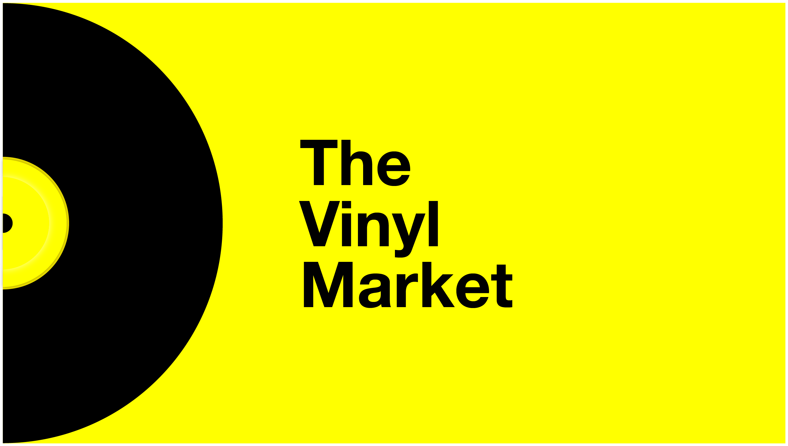 The Vinyl Market - フライヤー表