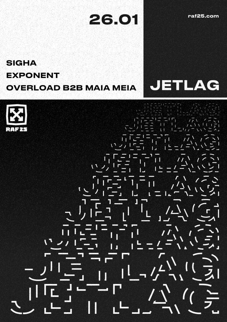 Jetlag with Sigha - フライヤー表