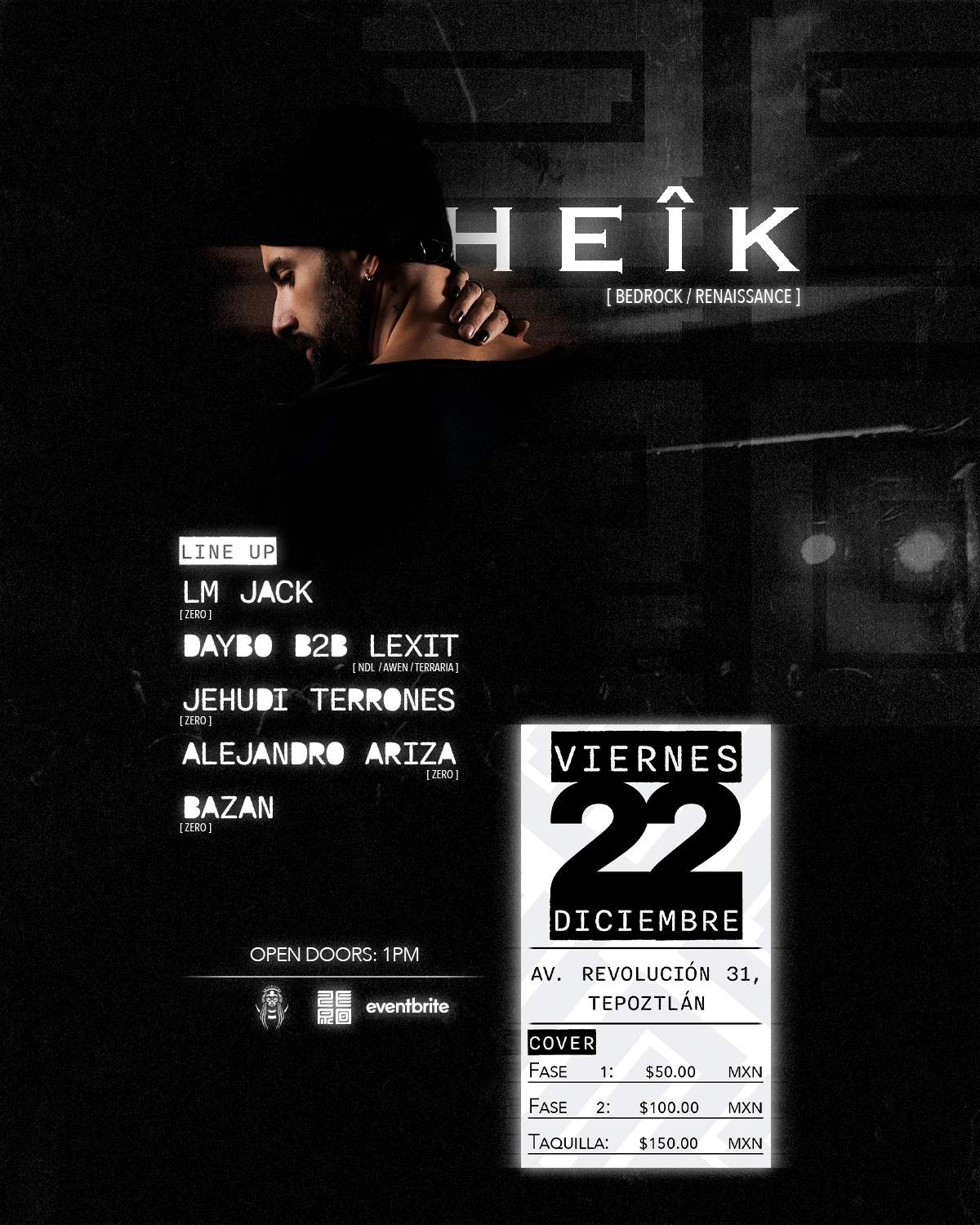 HEIK - TEPOZTLAN en Mulata Mía, Ciudad de México