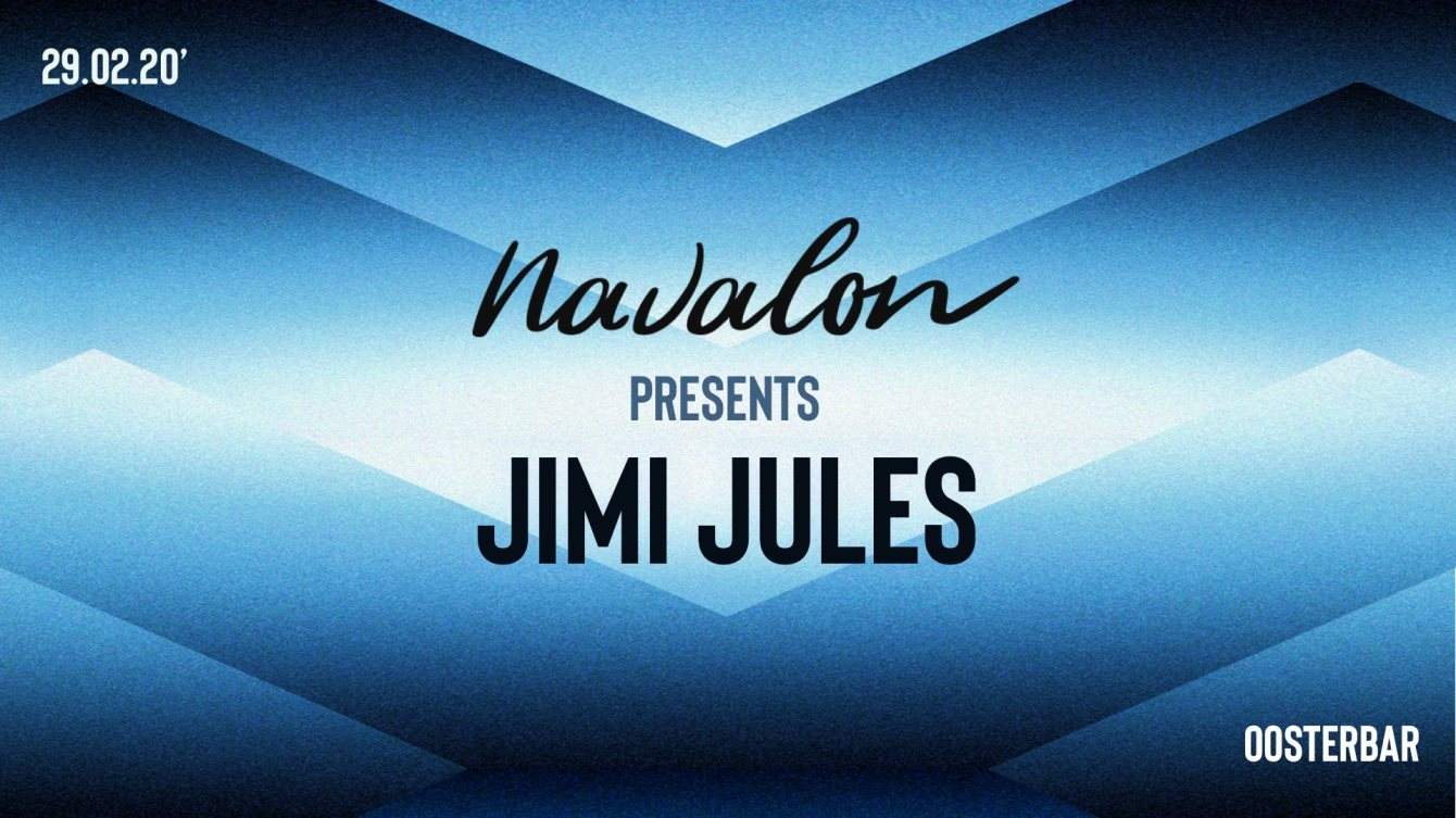Navalon presents Jimi Jules - フライヤー表