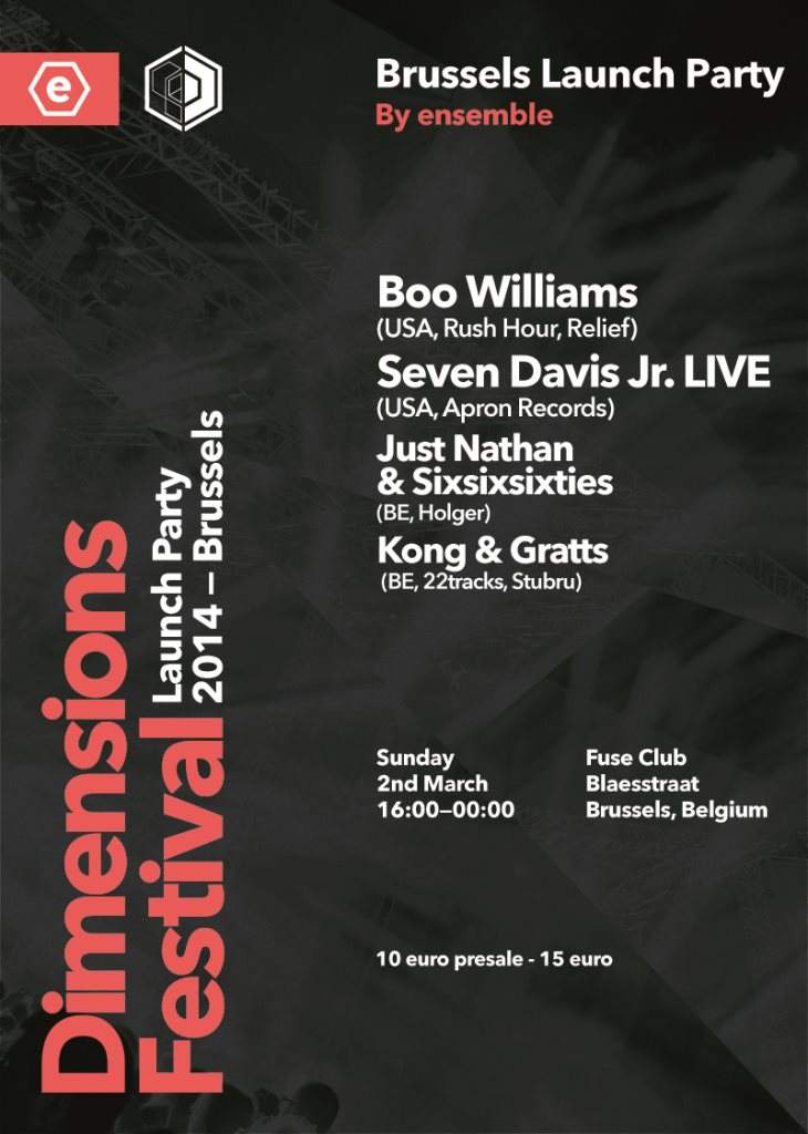 Ensemble on a Sunday Afternoon with Boo Williams (USA) & Seven Davis Jr. Live (USA) - Página frontal