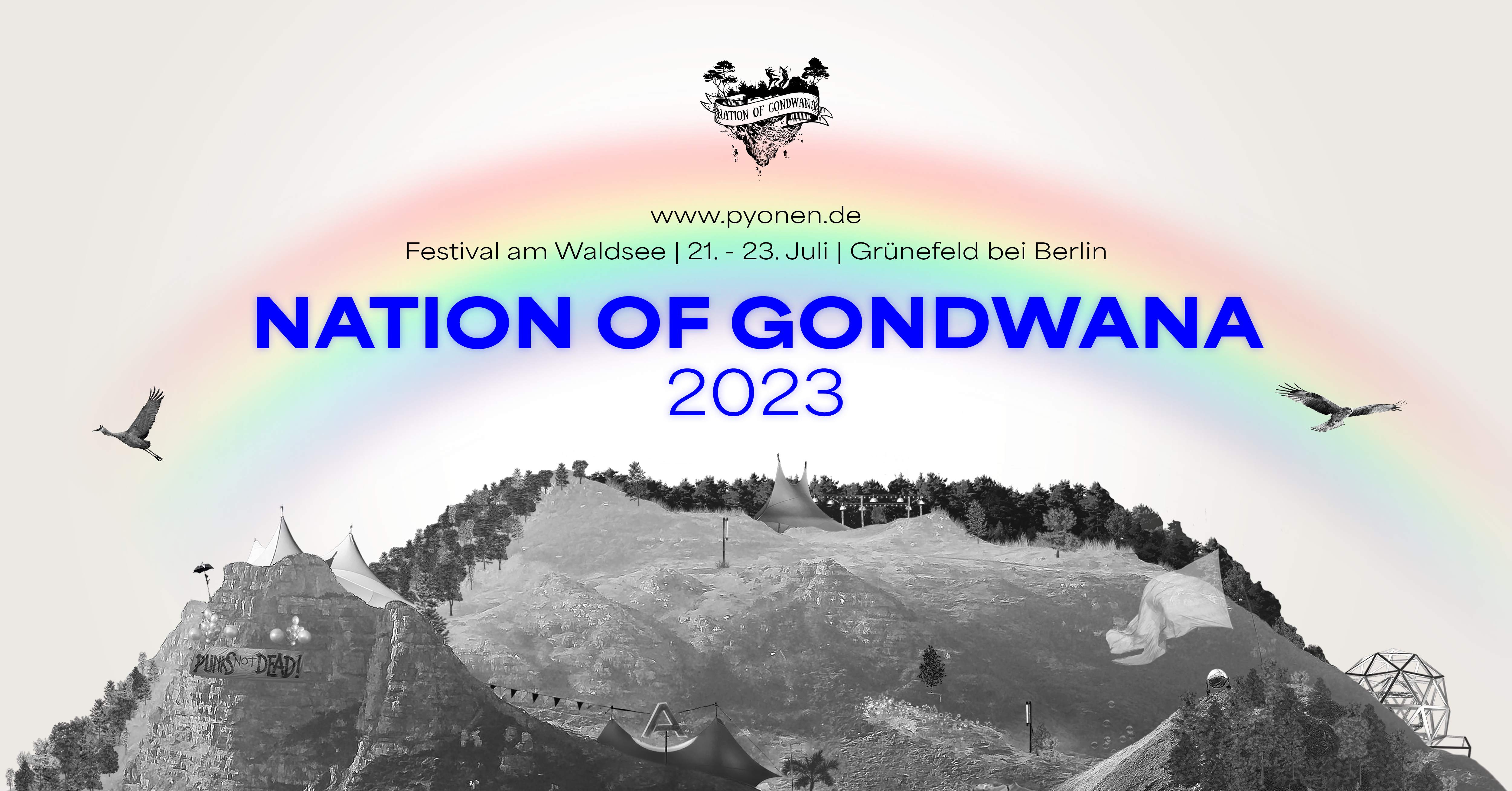 Nation of Gondwana Festival 2023 - フライヤー表