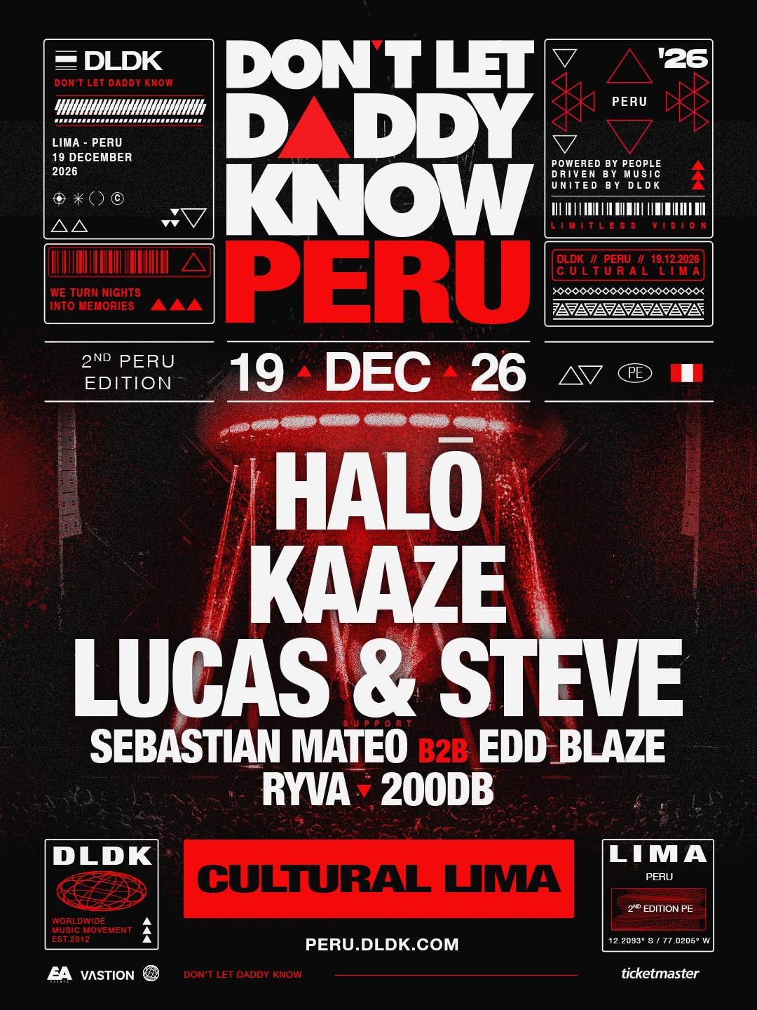 Don't Let Daddy Know Peru at Club Cultural Lima, Peru
