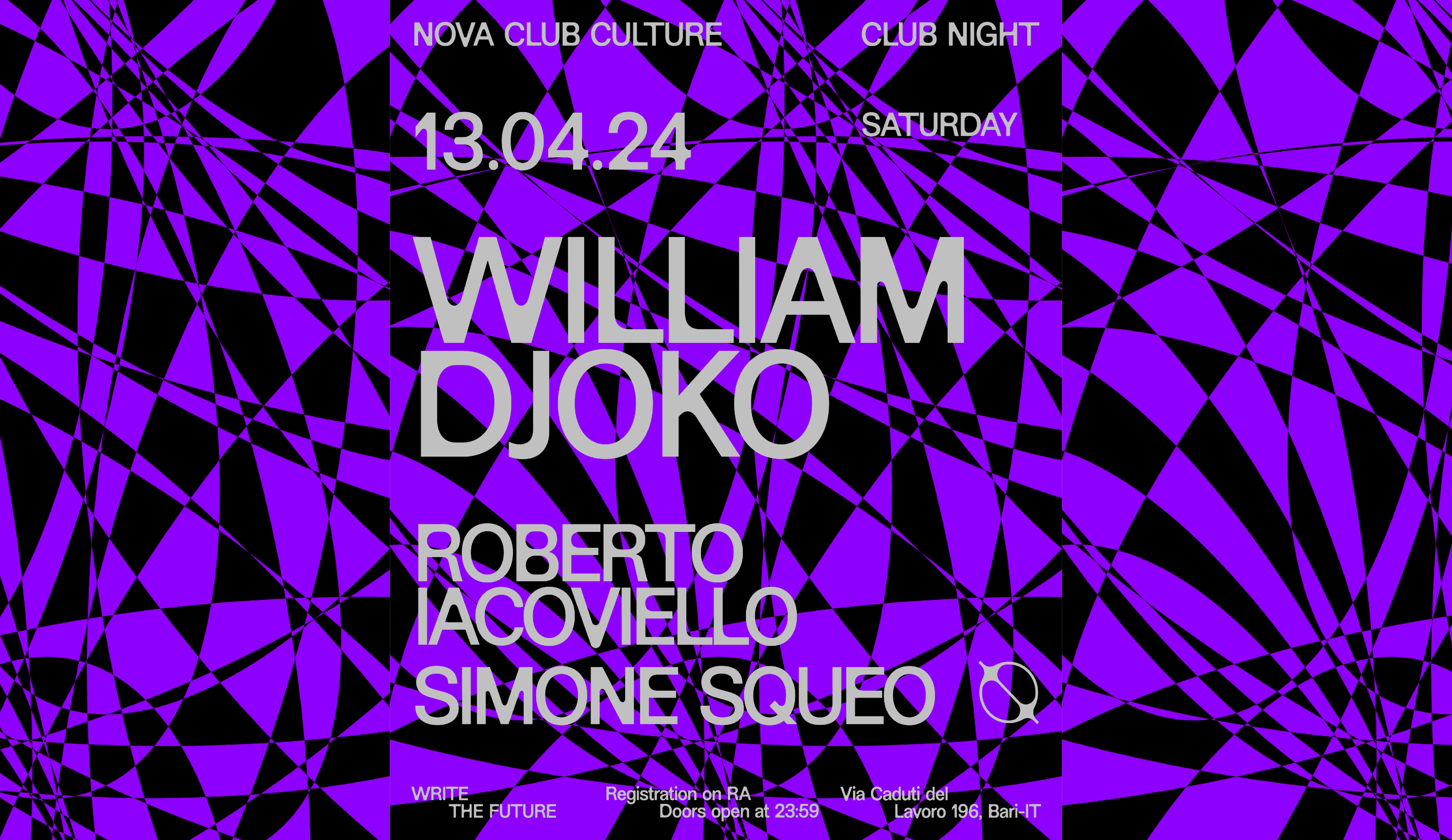 CLUB NIGHT with William Djoko - Página frontal