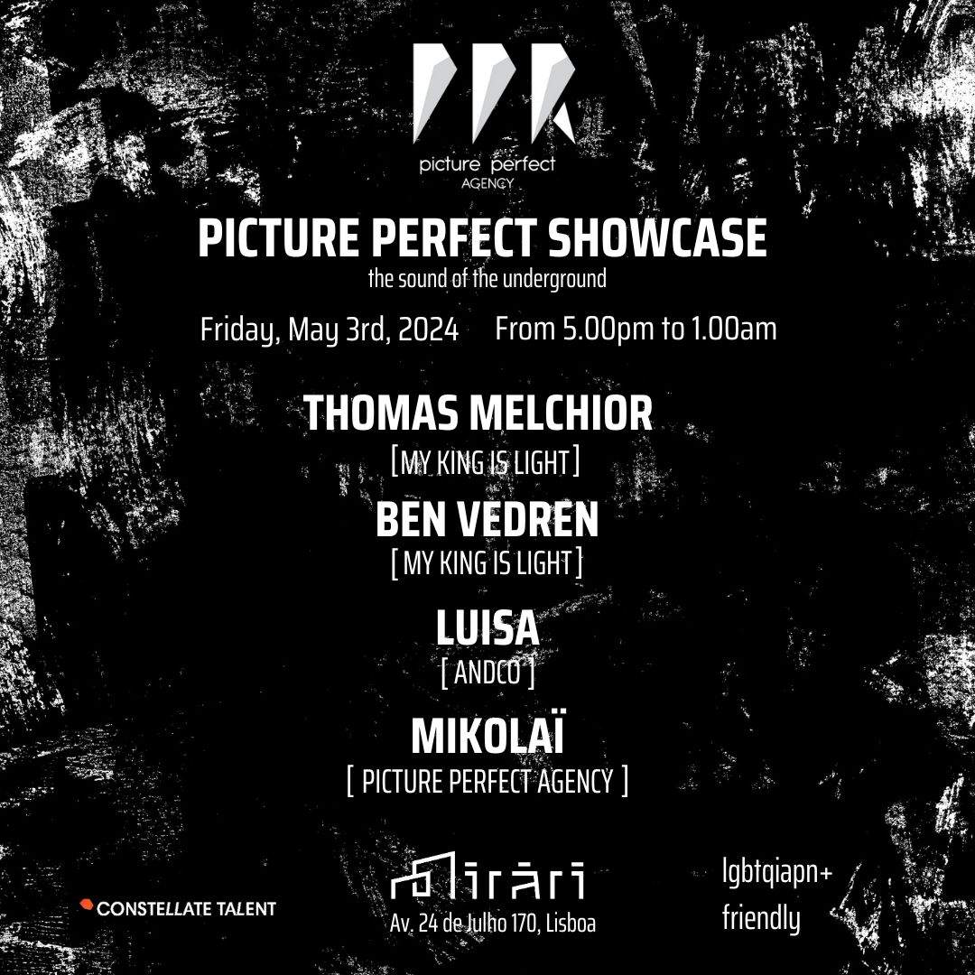 Picture Perfect Showcase #1 Thomas Melchior - Ben Vedren - Luisa - Mikolaï - フライヤー表