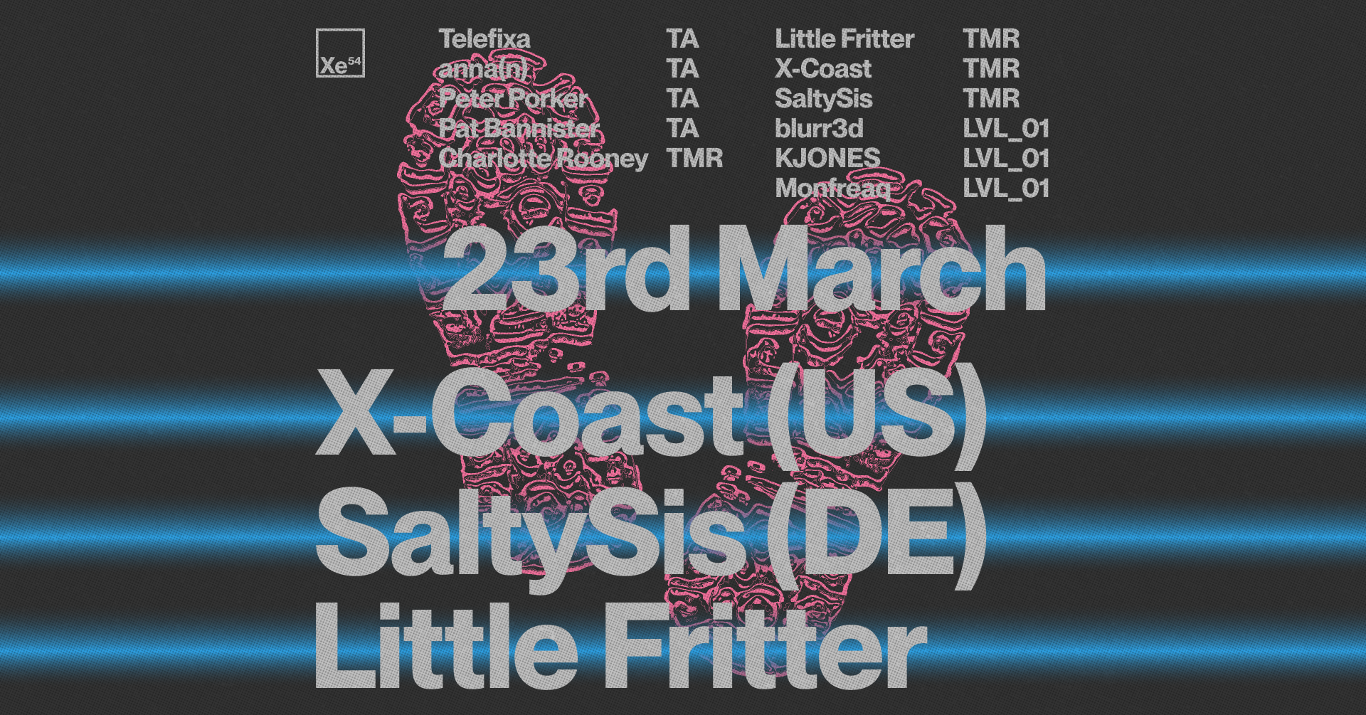 Xe54 ▬ X-Coast + Little Fritter + SaltySis - Página frontal