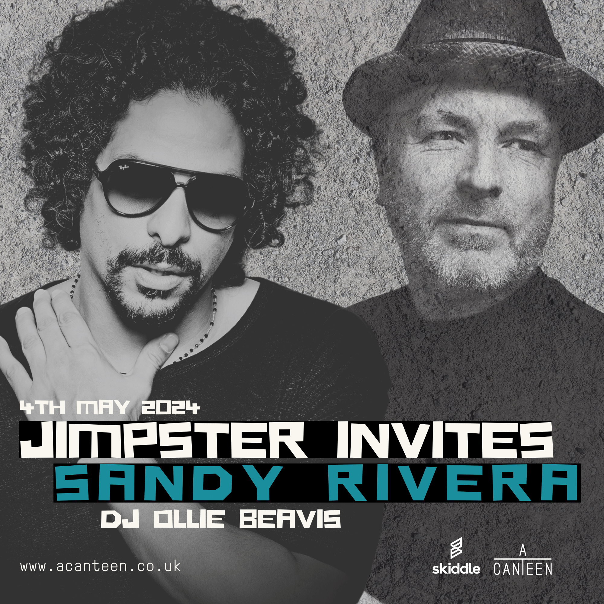 Jimpster invites Sandy Rivera - フライヤー表