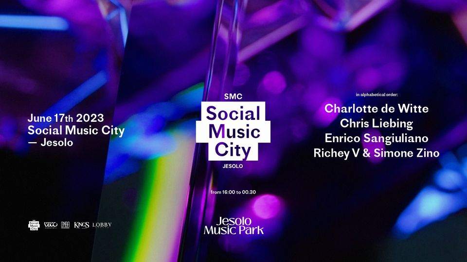 Social Music City Jesolo 2023 - Página frontal