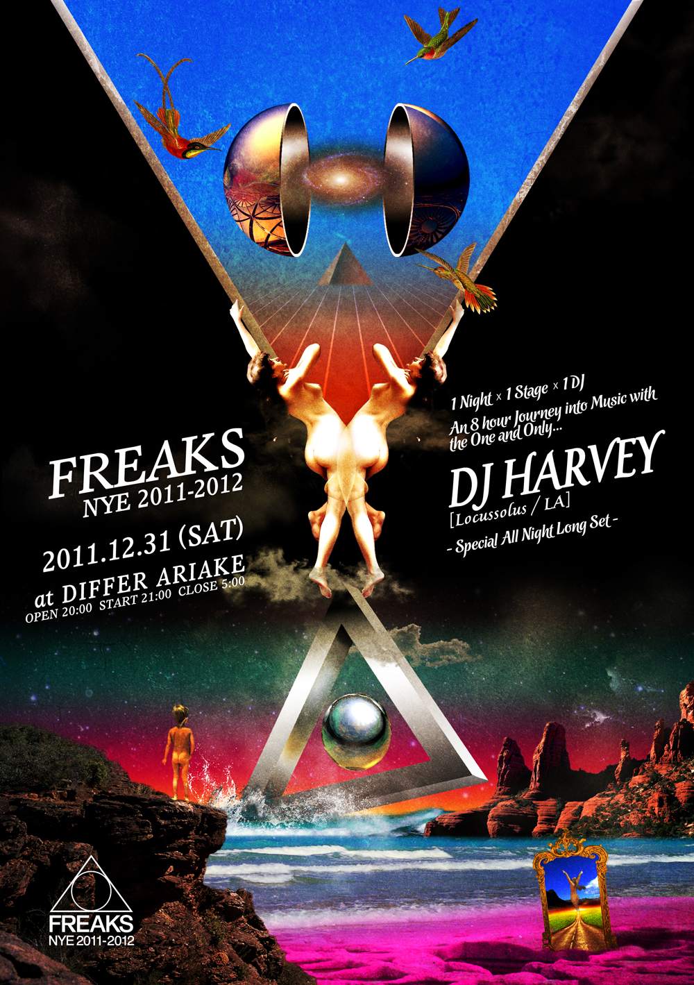 Freaks Nye 2011-2012 - フライヤー表