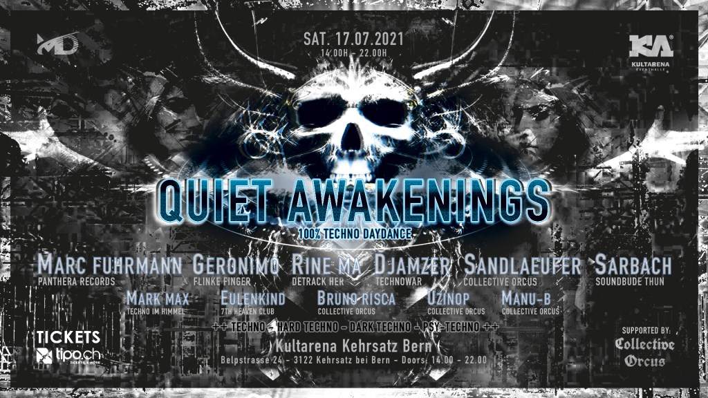 Quiet Awakenings - フライヤー表