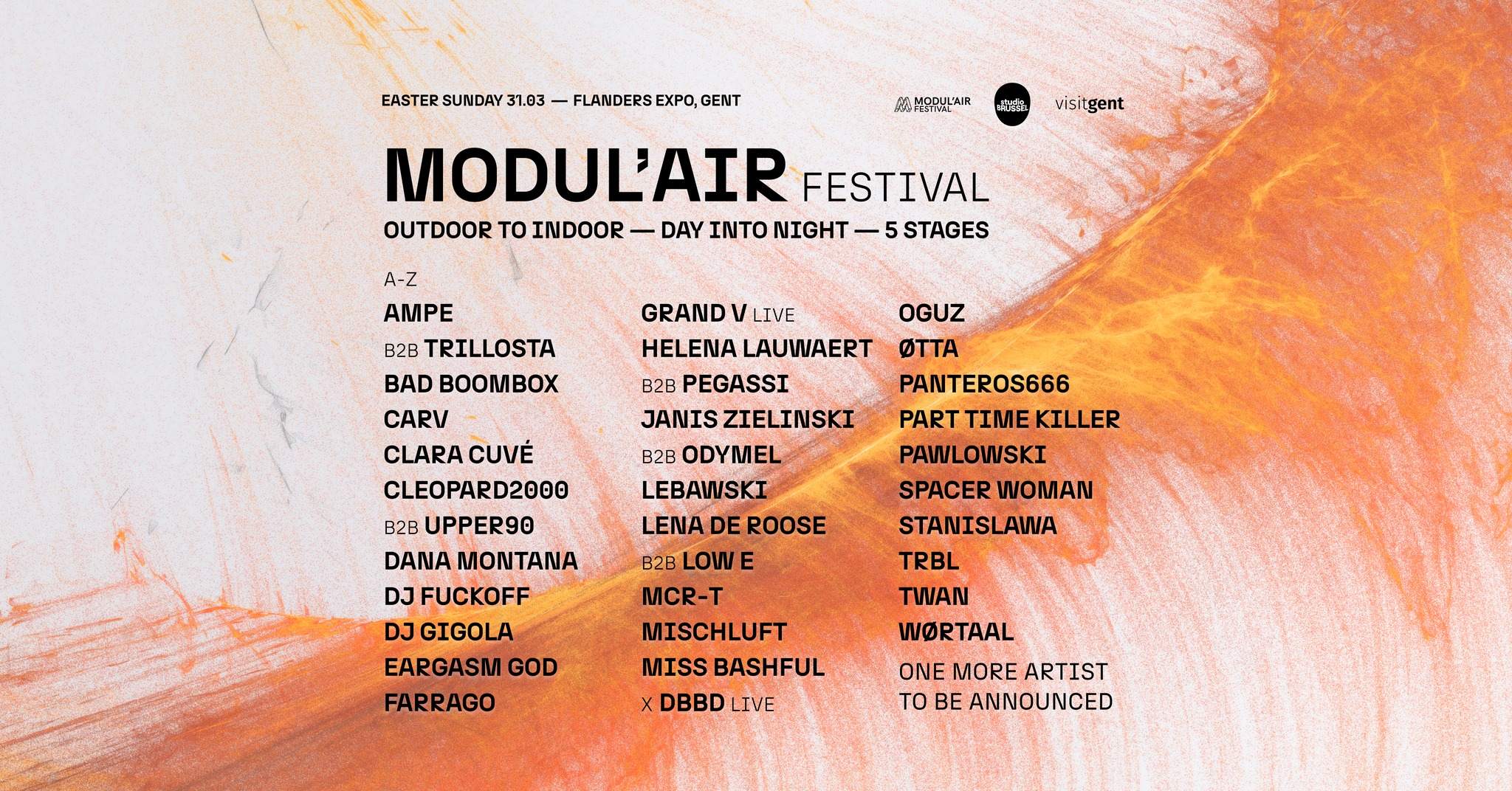 MODUL'AIR Festival 2024 - フライヤー表