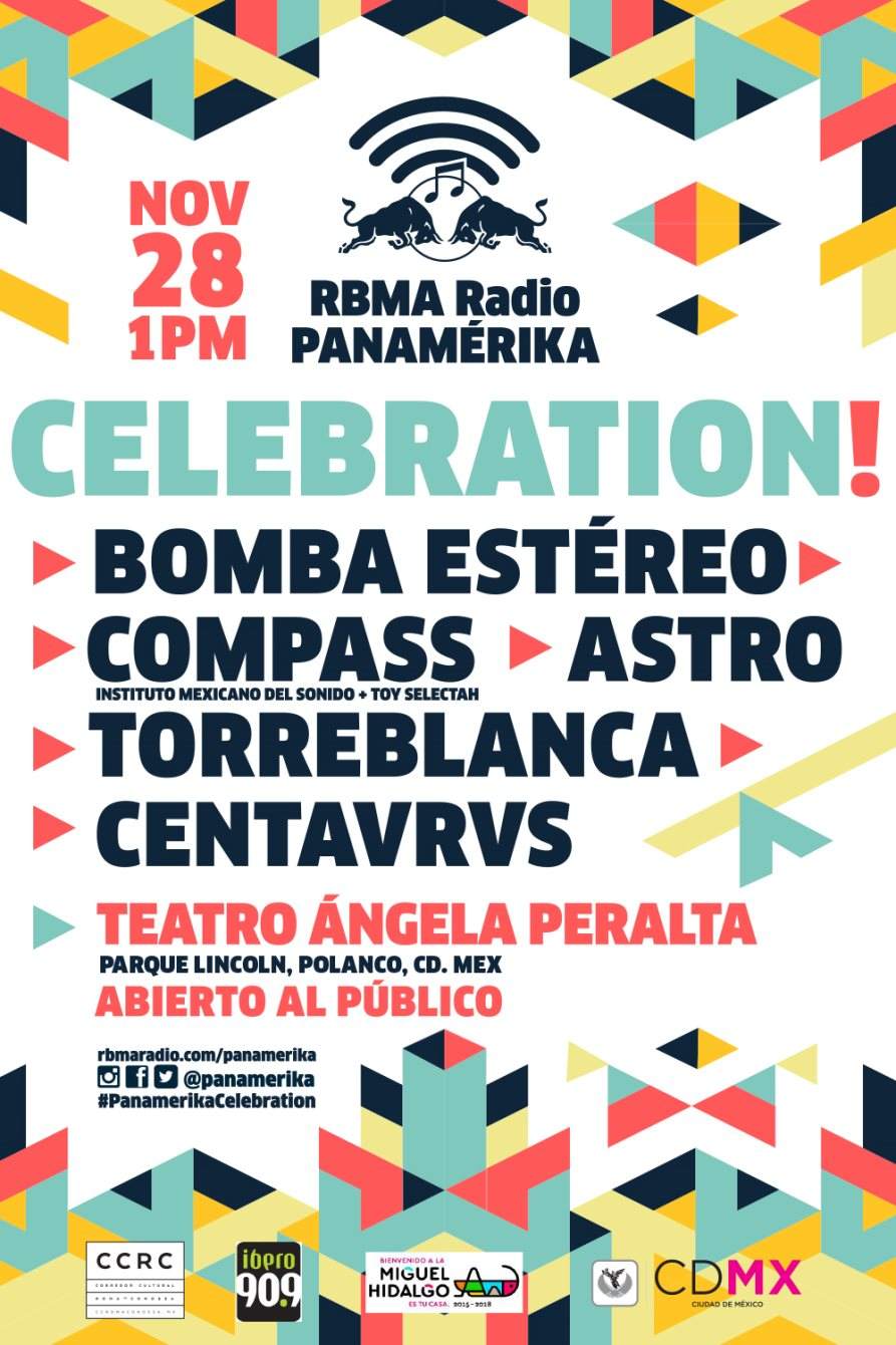 Rbma Radio Panamérika Celebration - フライヤー表