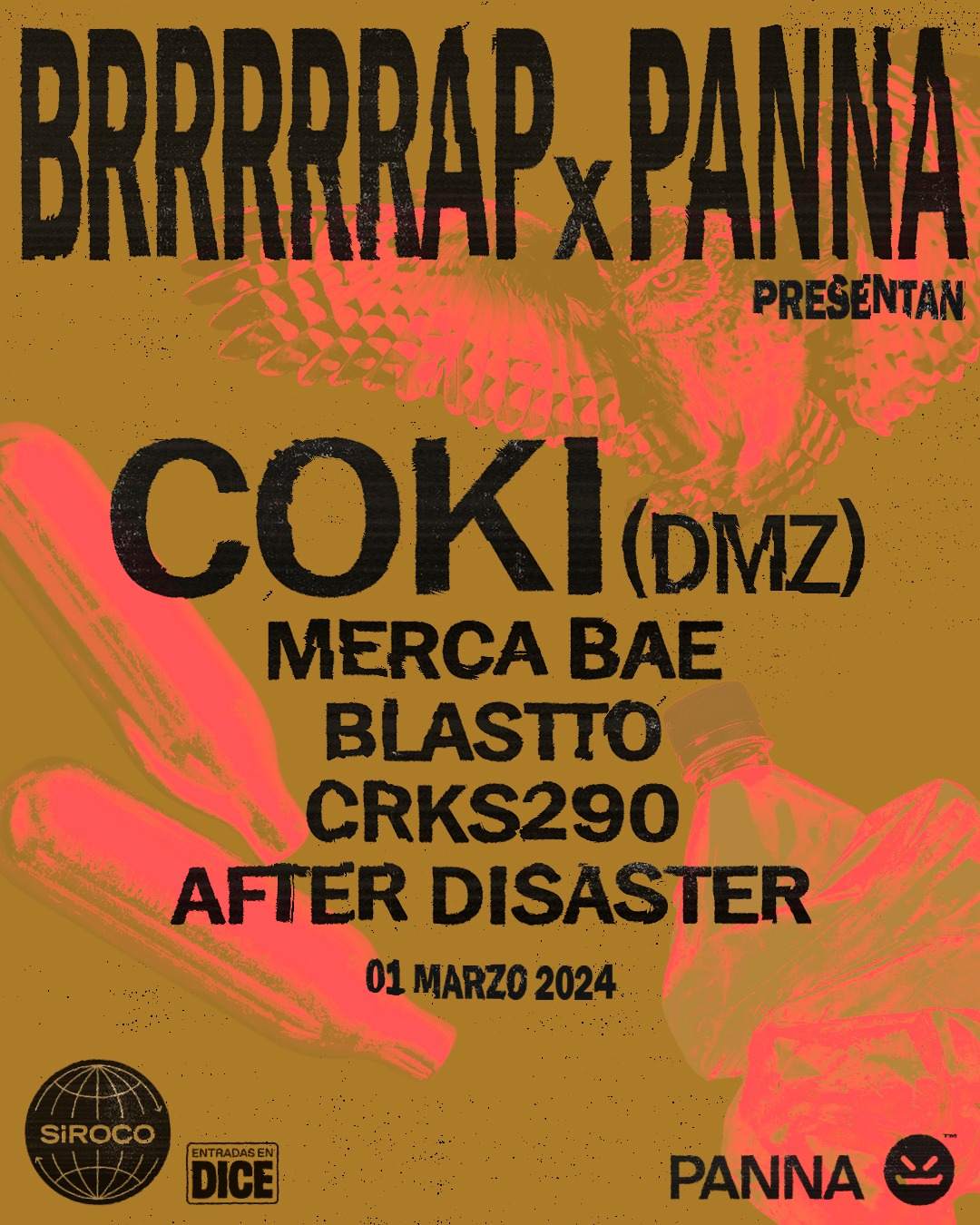 BRRRRRAP with PANNA presenta: Coki (Dmz) - Página trasera