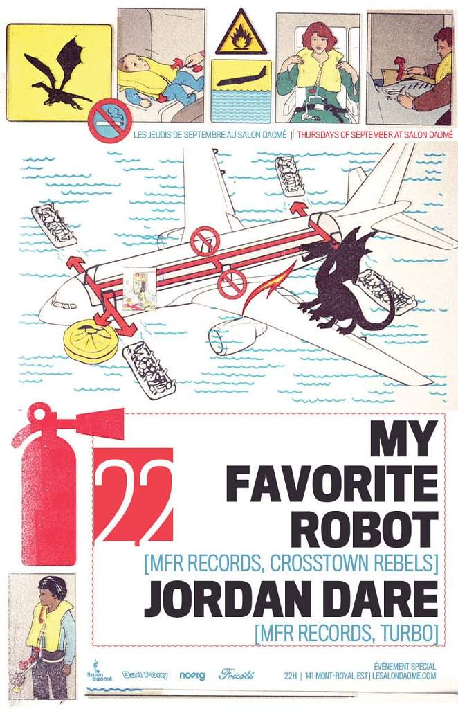 My Favorite Robot Records - フライヤー表