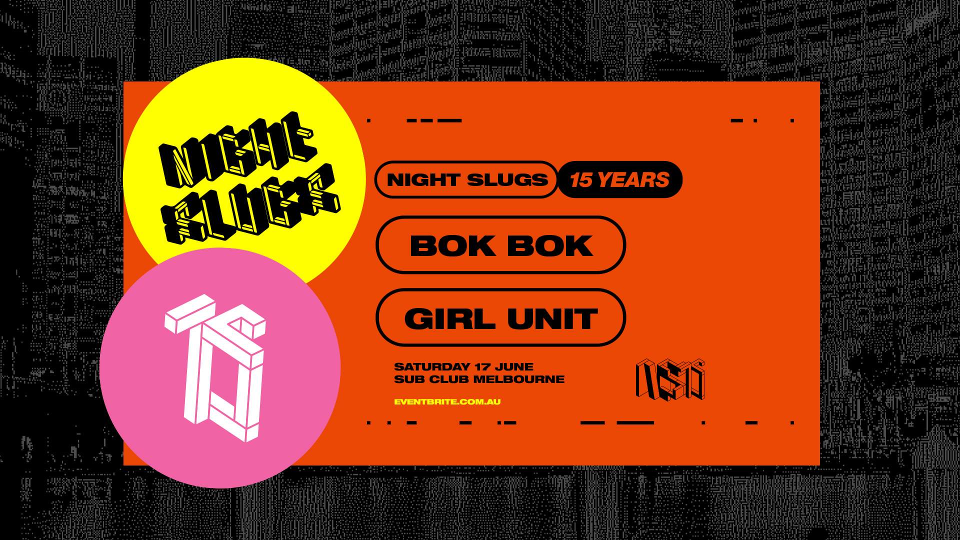 Night Slugs 15 - Bok Bok and Girl Unit - Página frontal