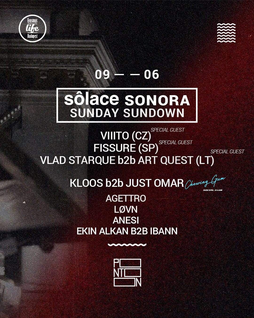 Sôlace Sonora ~ Pontoon ~ Sunday Sundown by ELB bij Pontoon Budapest ...