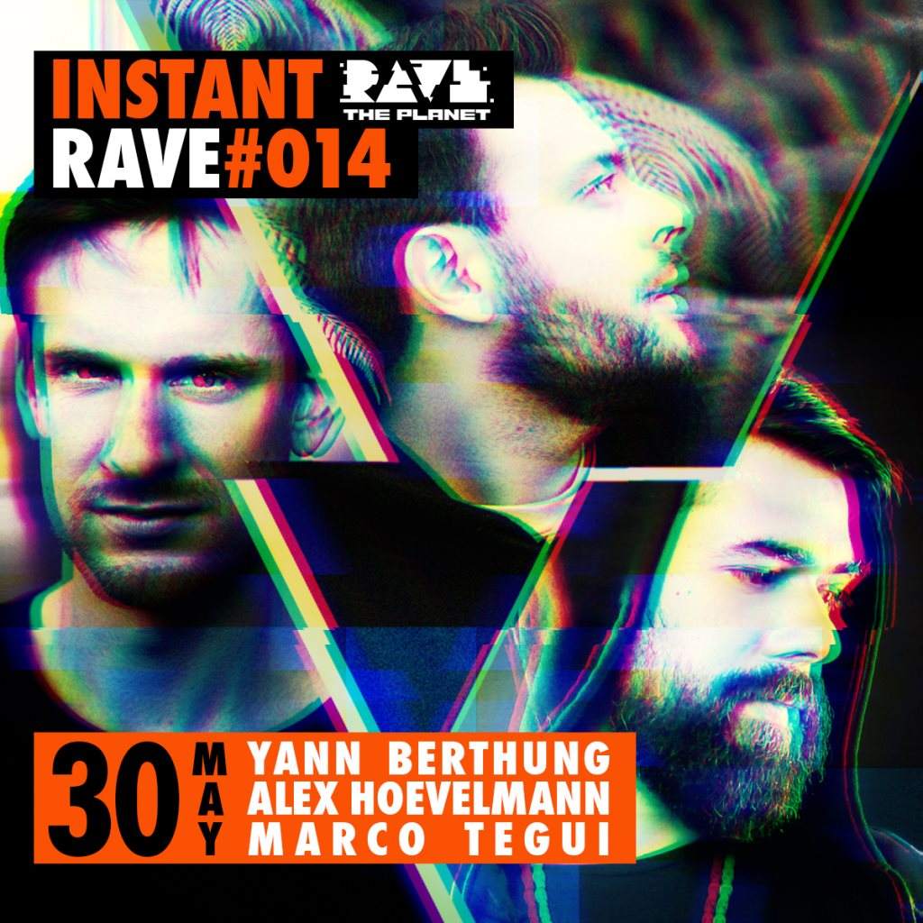 Instant Rave #014 with Katzensprung Festival - Livestream - フライヤー表