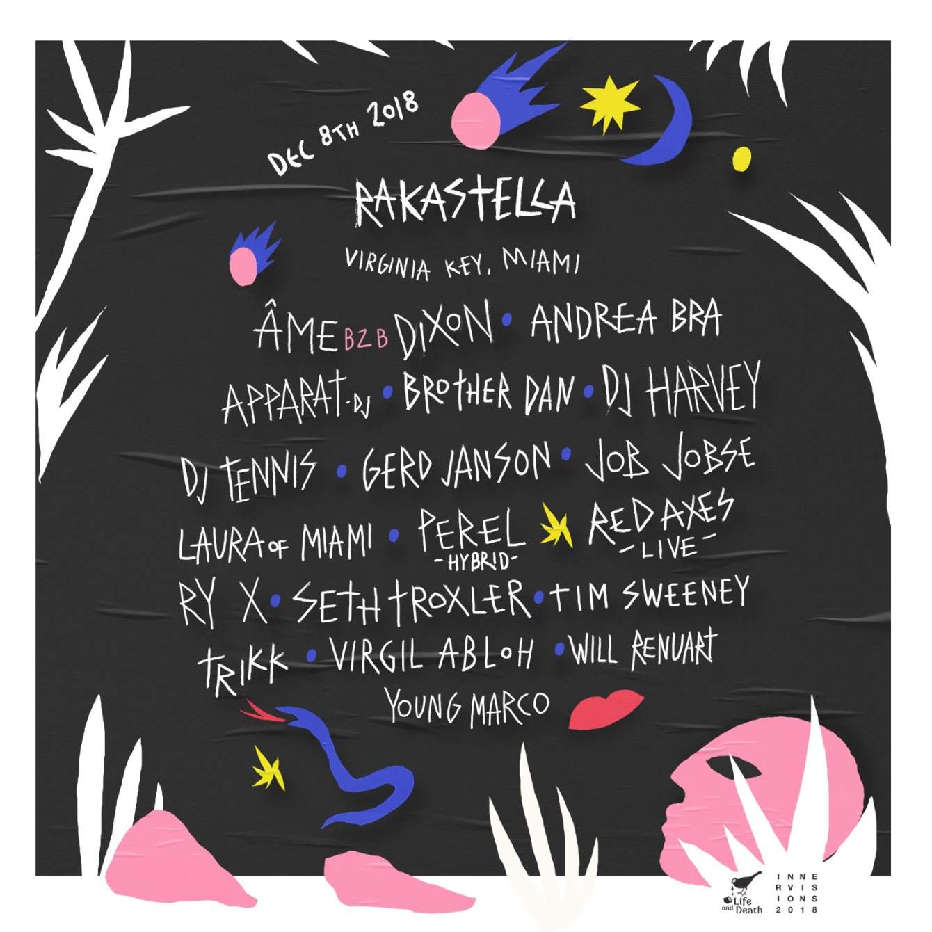 Rakastella with Âme, Dixon, DJ Harvey, DJ Tennis & More - Página trasera