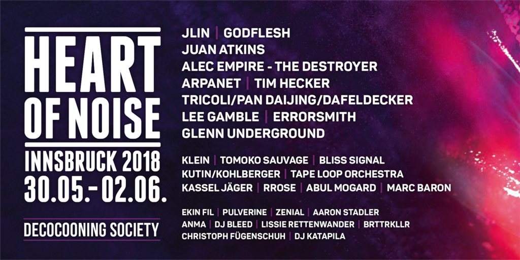 Heart of Noise Festival 2018 - Página frontal