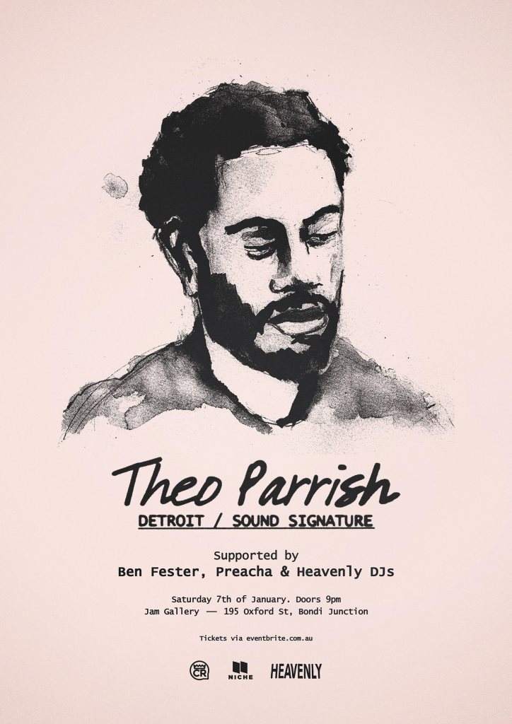 Theo Parrish with Ben Fester B2B Preacha & Heavenly - Página frontal