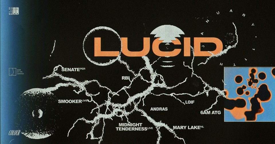 Lucid: Andras, Mary Lake, Midnight Tenderness (LIVE), Senate - Página frontal