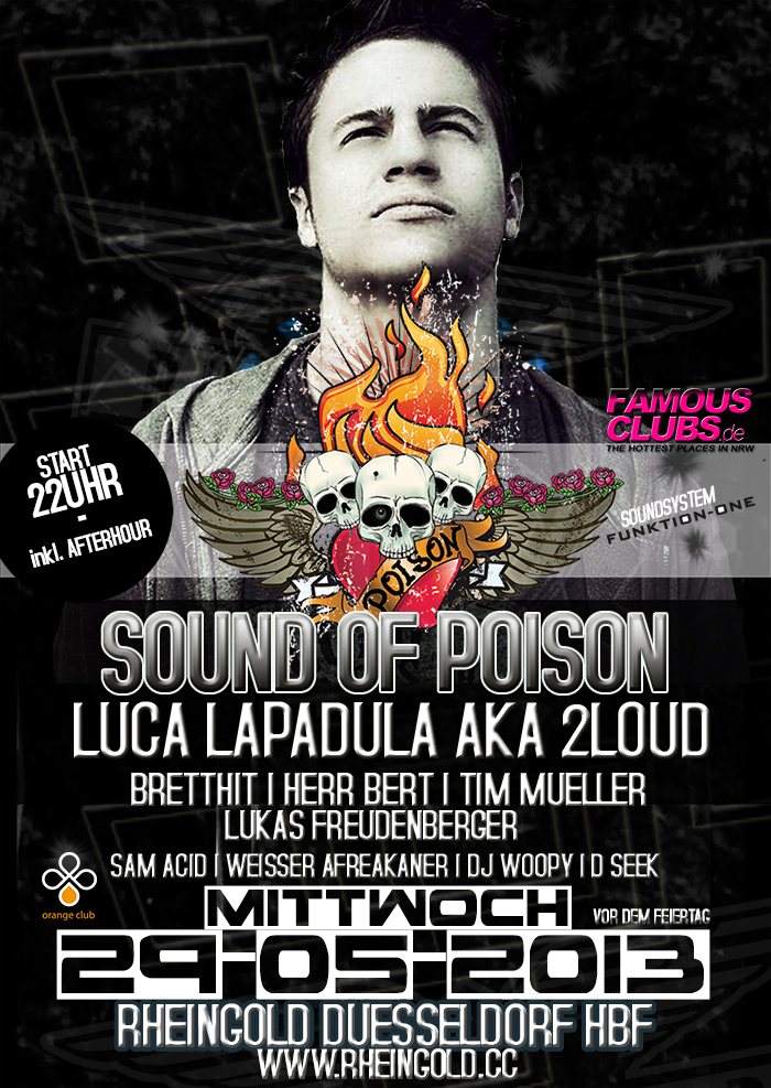 Sound Of Poison with 2loud - Página frontal