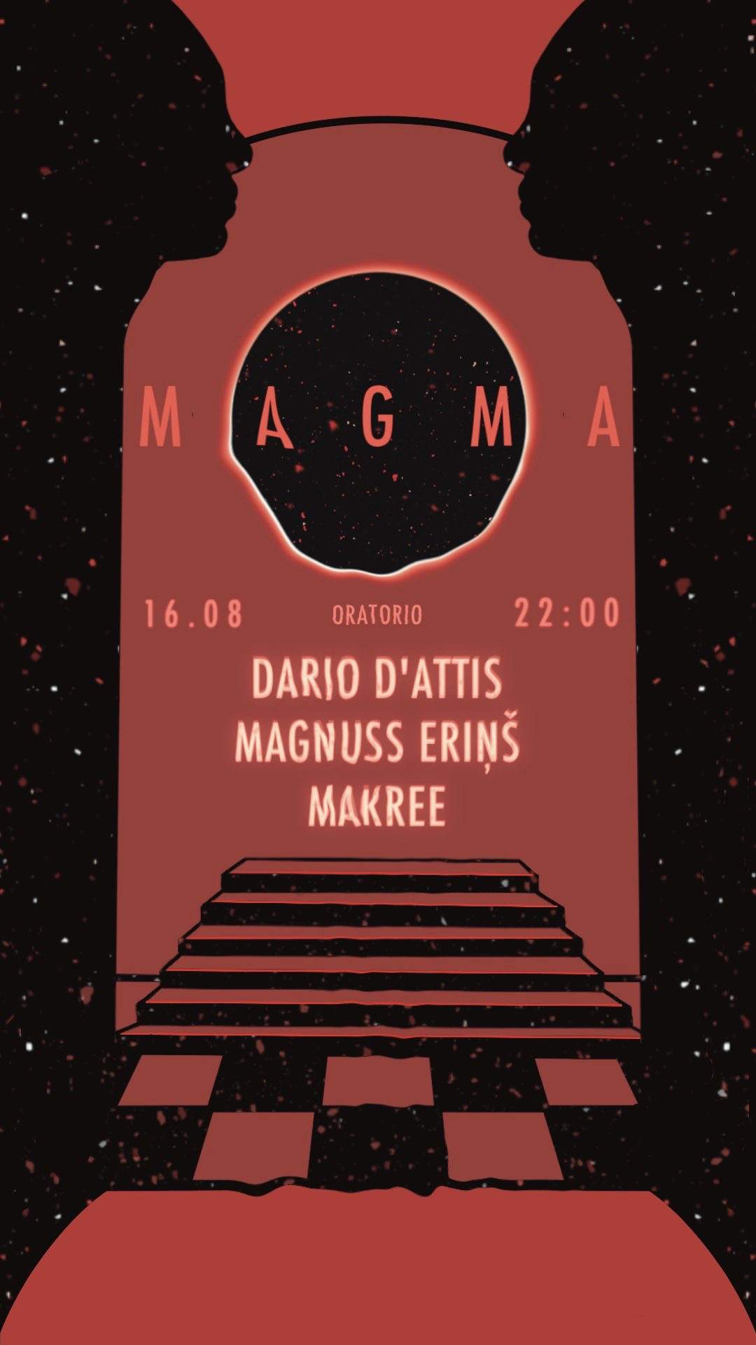 MAGMA X Dario D'Attis at Oratorio, Riga