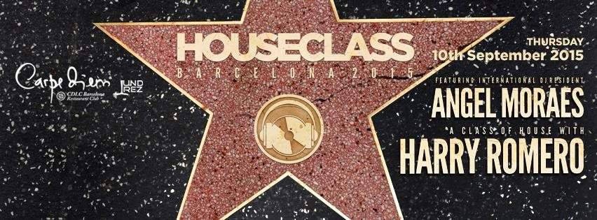 Houseclass 2015 feat. Harry Romero - Página frontal