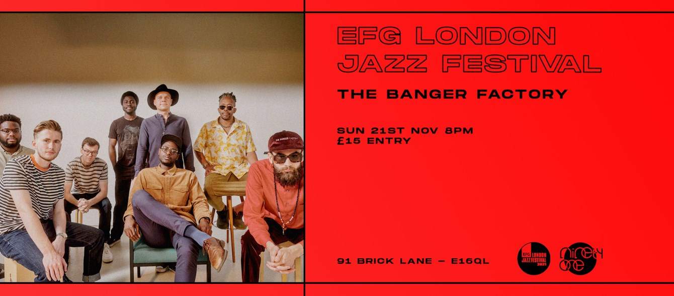 EFG London Jazz Festival: The Banger Factory - Página frontal