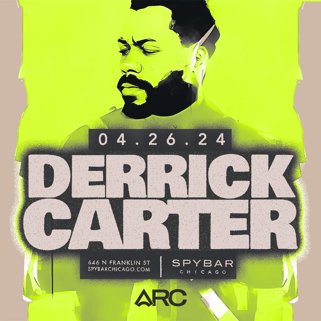 Derrick Carter - フライヤー表