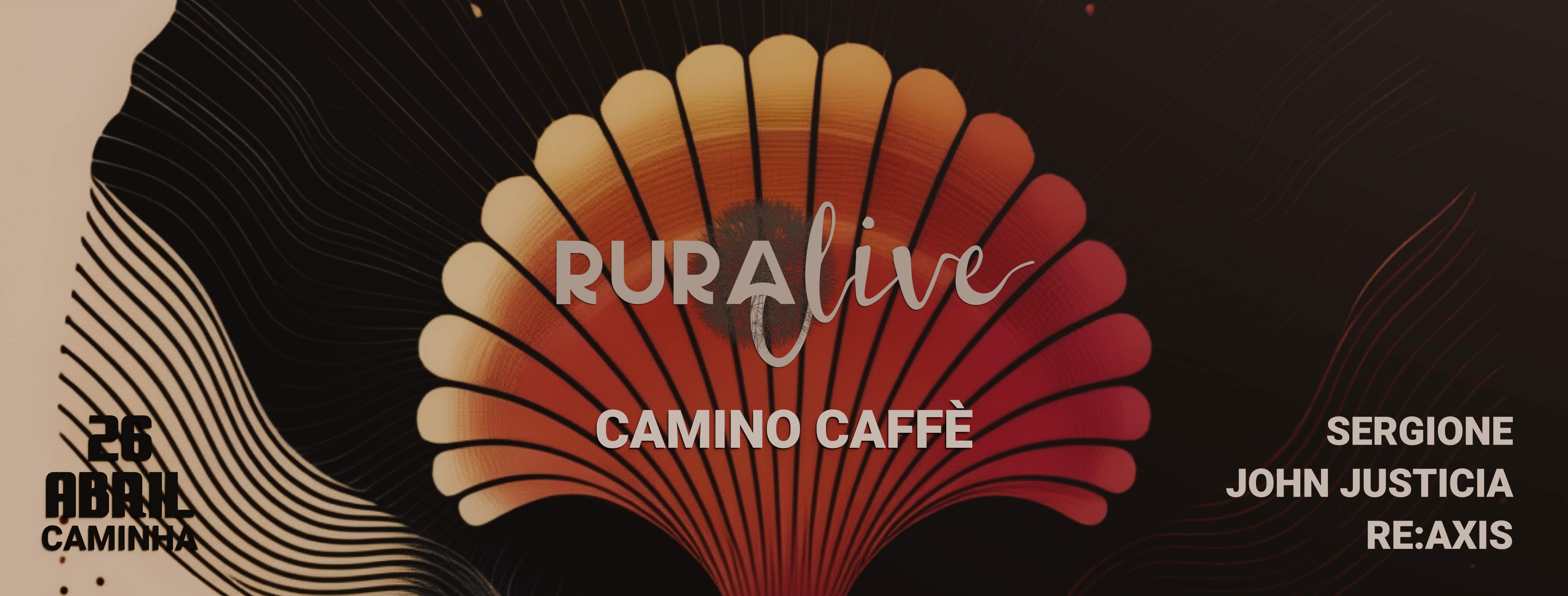 Ruralive - Camino Caffè - 1st edition - フライヤー裏