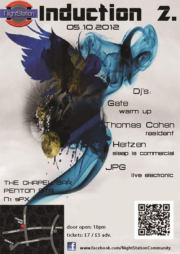 Electronic House Party Induction 2 - フライヤー表