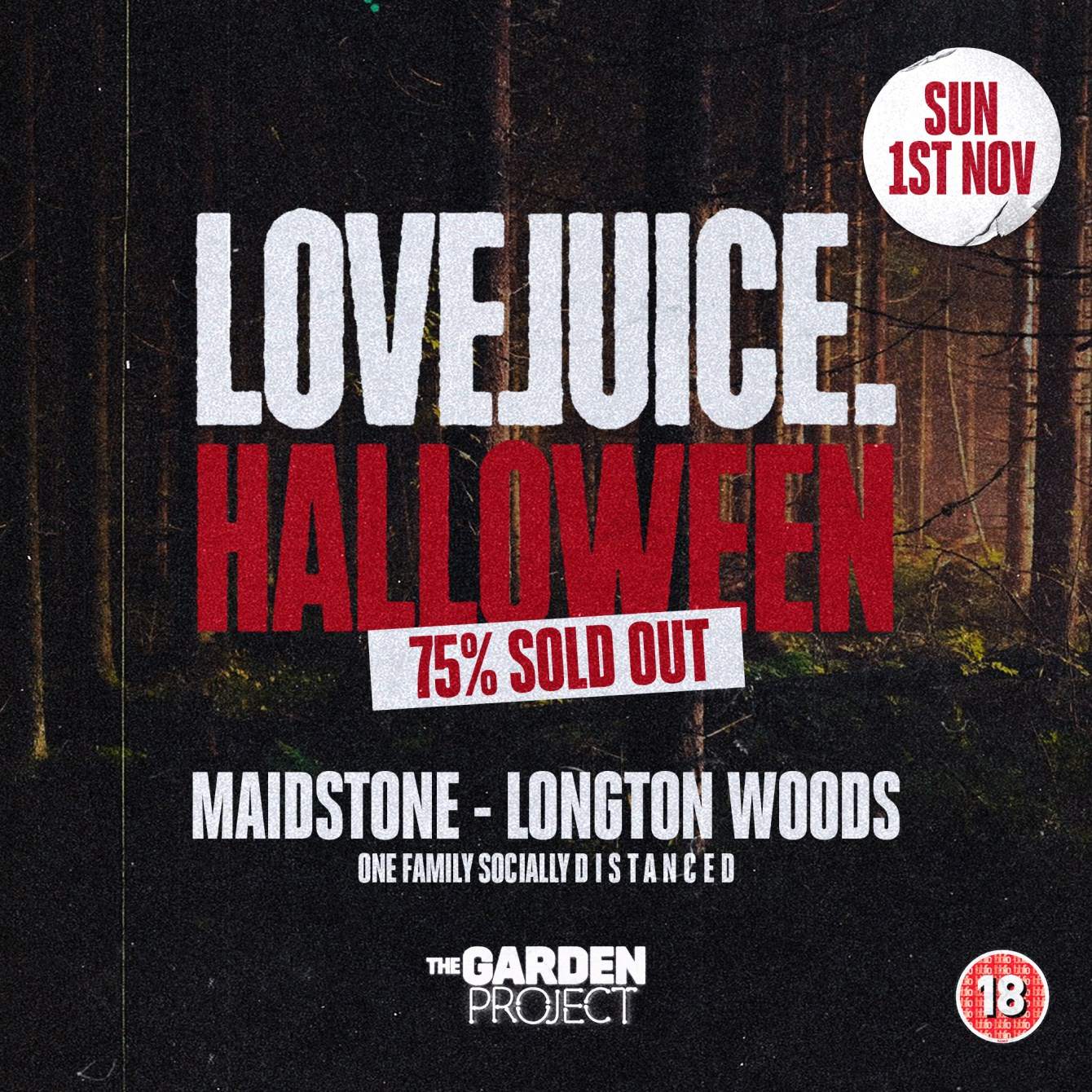 LoveJuice Halloween Kent - Lost In The Woods - Página frontal