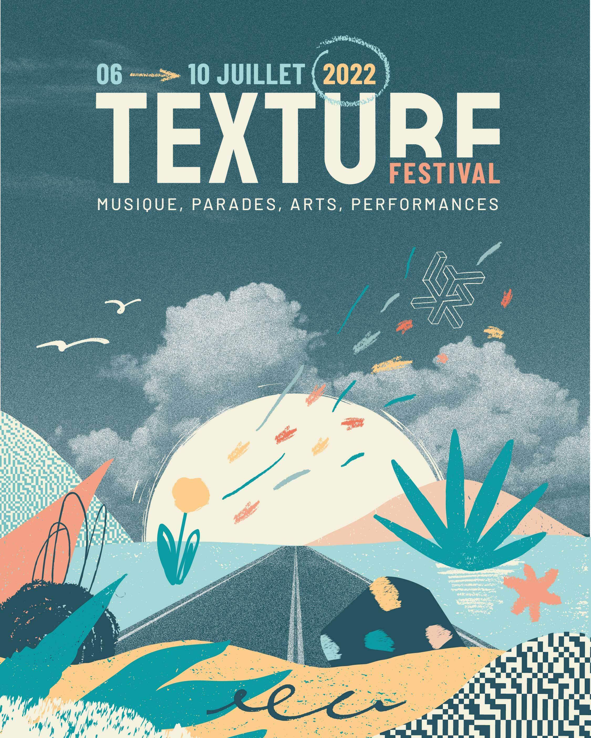 Texture Festival 2022 - フライヤー表