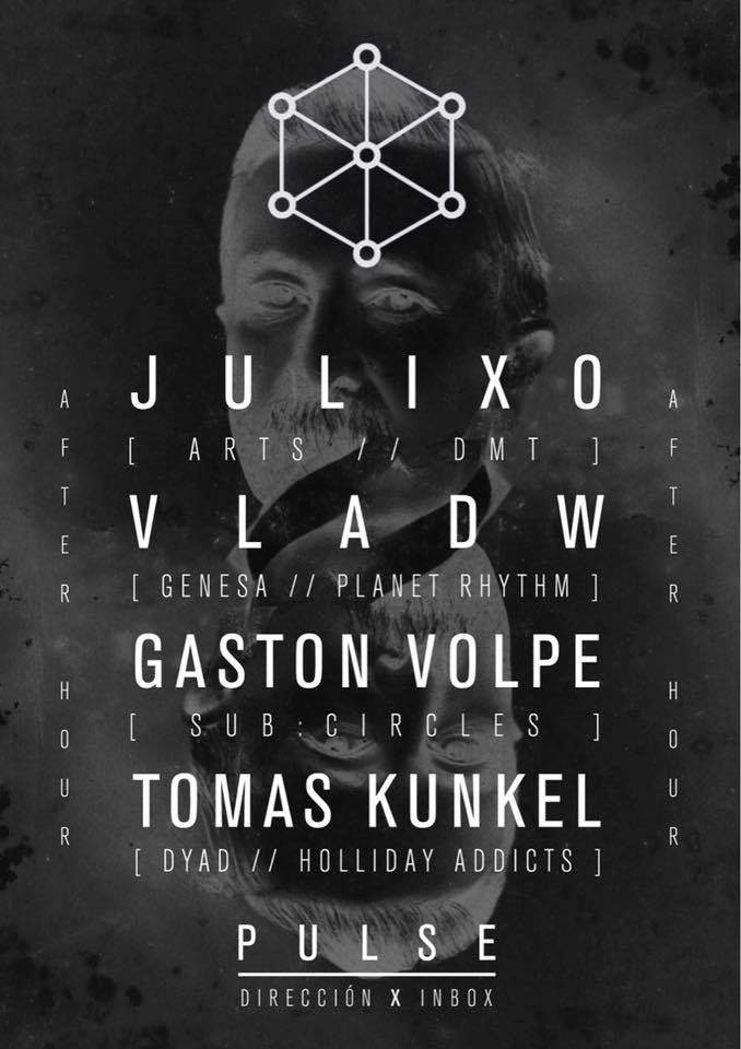 Structure After Hour: Julixo, Gaston Volpe, Vladw, Tomas Kunkel - Página frontal