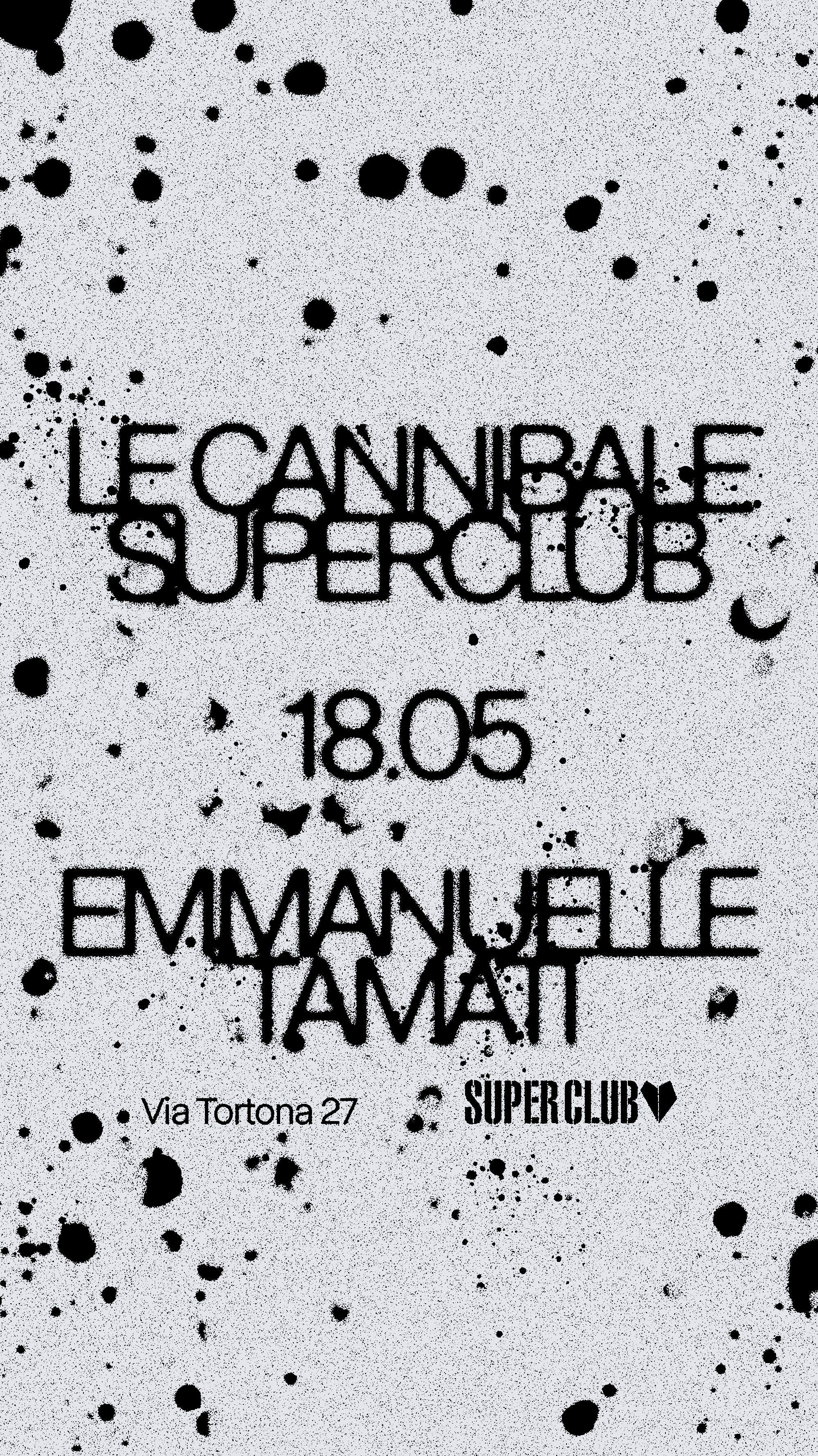 Le Cannibale Superclub - Emmanuelle, Tamati - Página trasera
