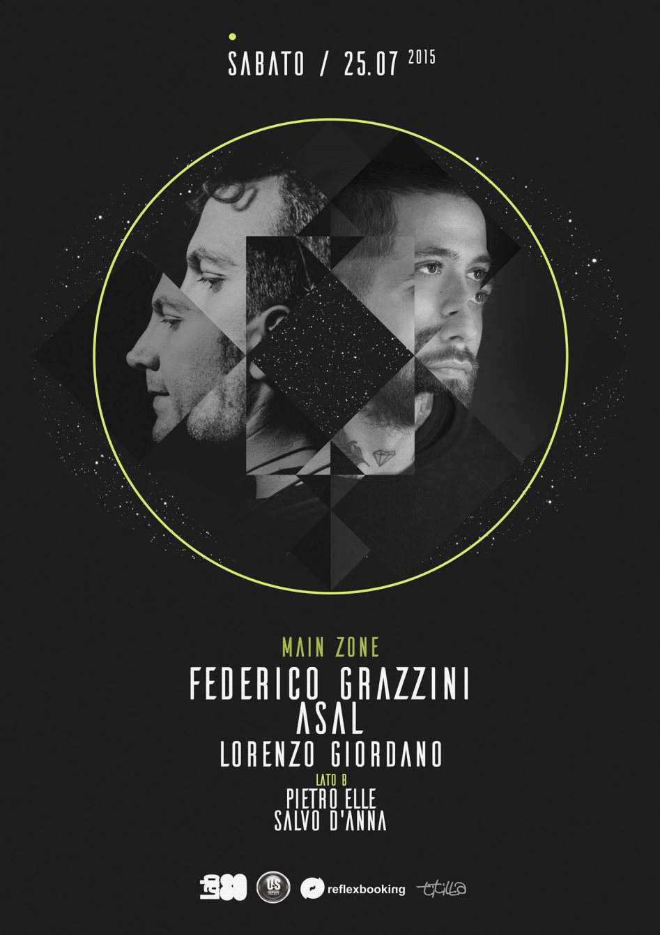 LAB 80 present Federico Grazzini, Asal & Lorenzo Giordano - Página trasera