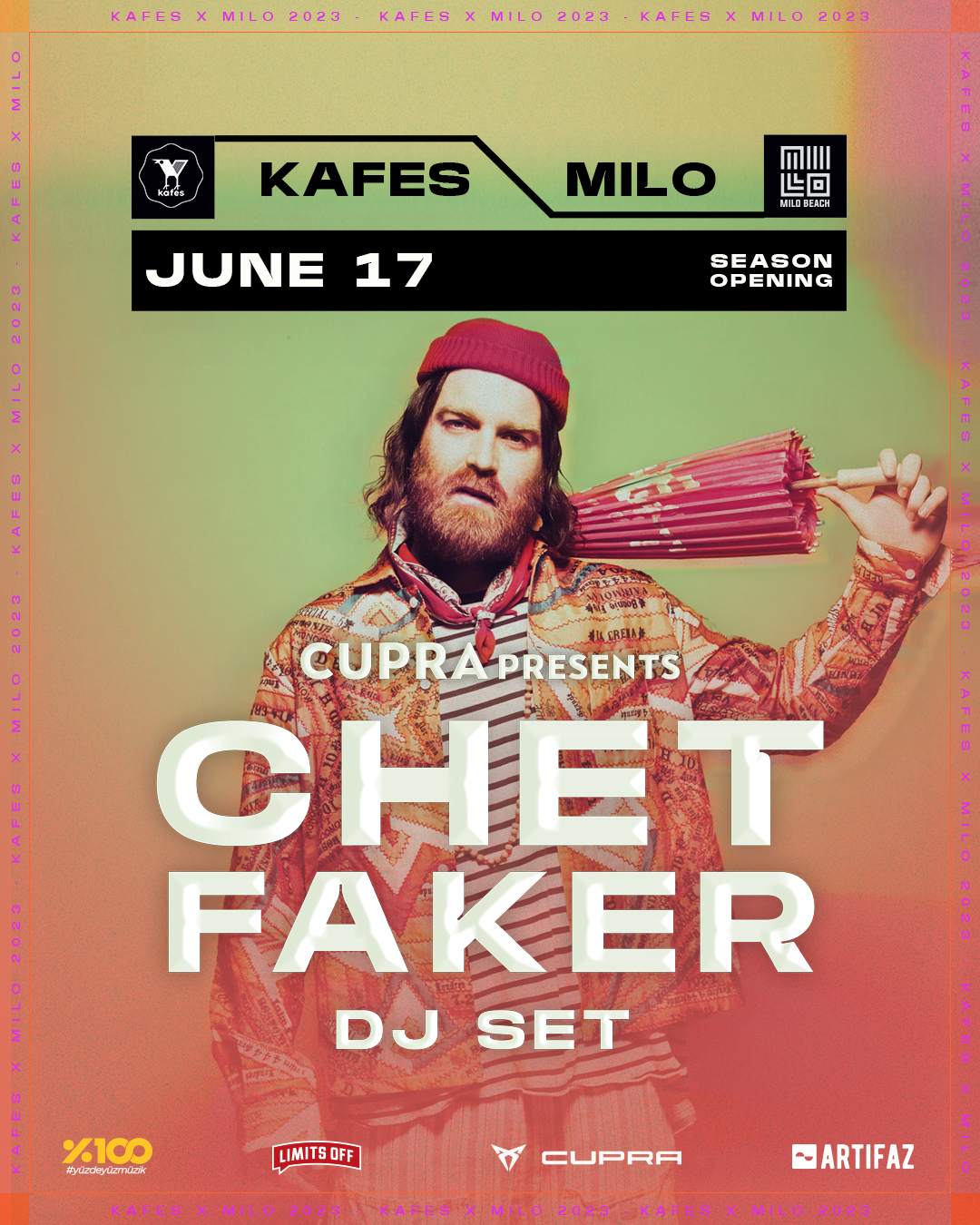 Cupra presents Chet Faker (DJ Set) - フライヤー表