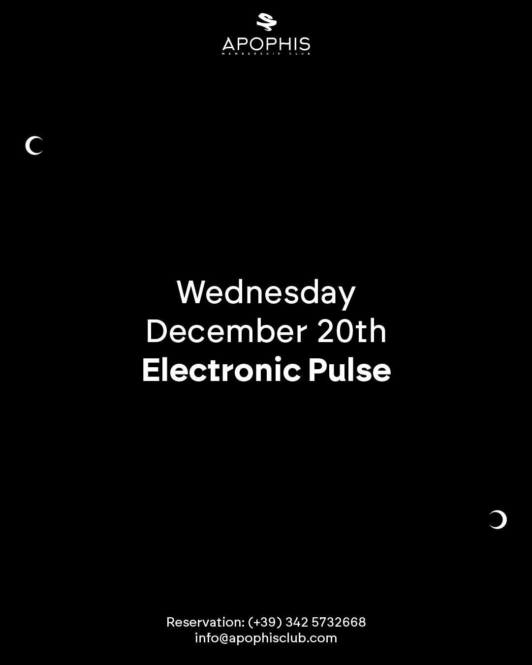 Electronic Pulse - フライヤー表