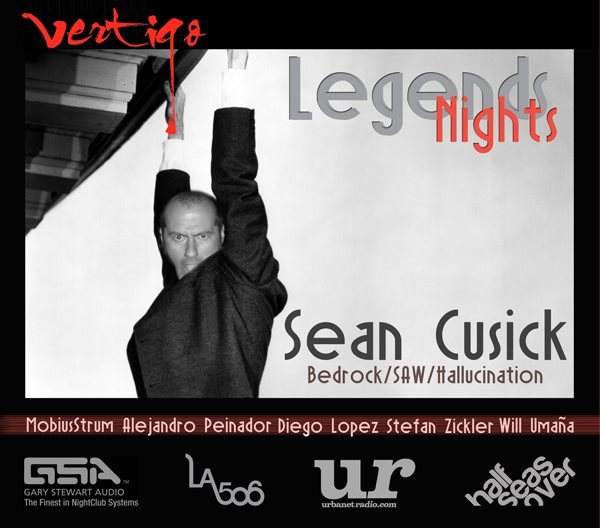 Legends Nights with Sean Cusick - Página frontal