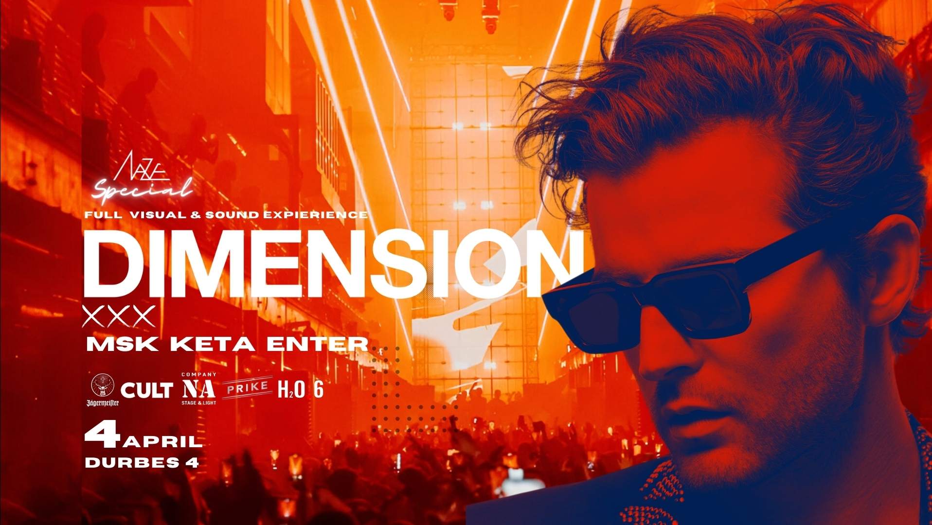 MAZE SPECIAL // Dimension at H2o6, Riga