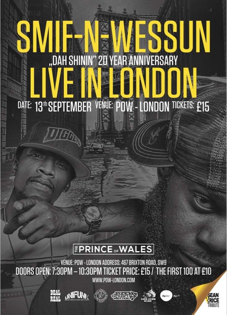 Smif-n-Wessun at The Prince of Wales, London