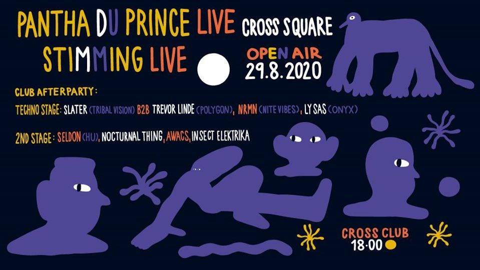 AIR Cross W/ Pantha DU Prince Live & Stimming Live - フライヤー表
