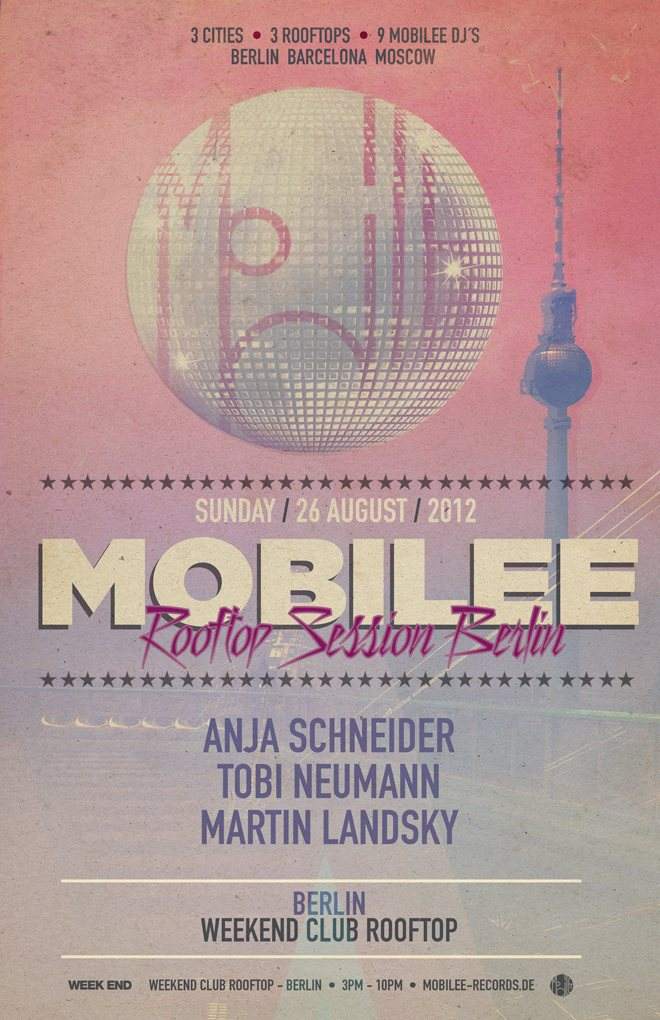 Mobilee Rooftop Session with Anja Schneider, Tobi Neumann, Martin Landsky - Página frontal