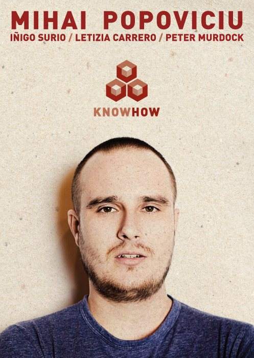 Know how Launch Party with Mihai Popoviciu - フライヤー表