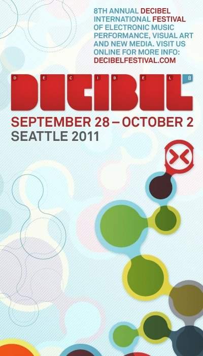 2011 Decibel Festival - フライヤー表